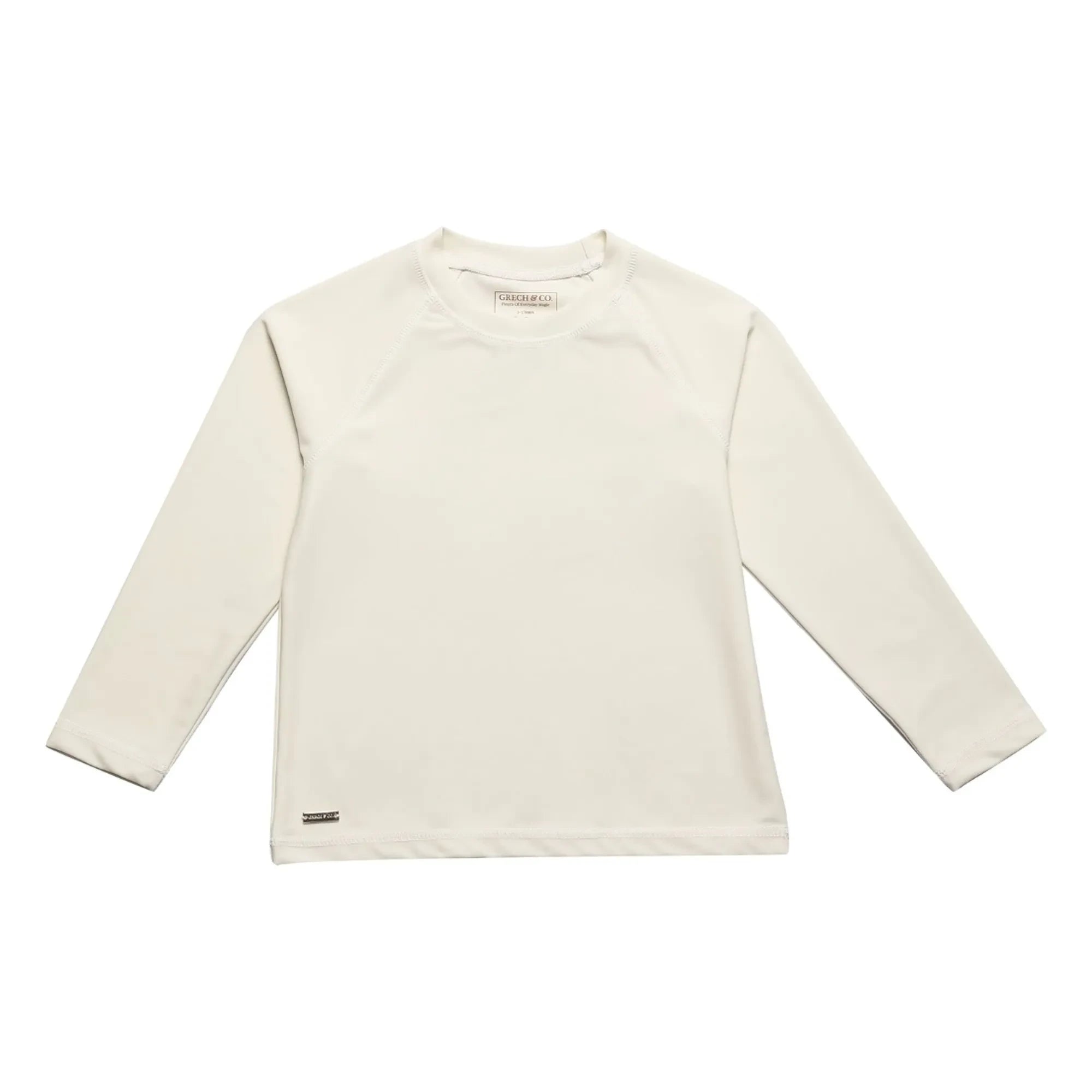 Grech & Co - Camiseta de natación anti-UV Fibras recicladas | Crudo