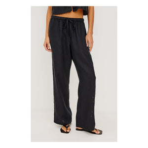 Rails - Pantalones bordados Mirina | Negro