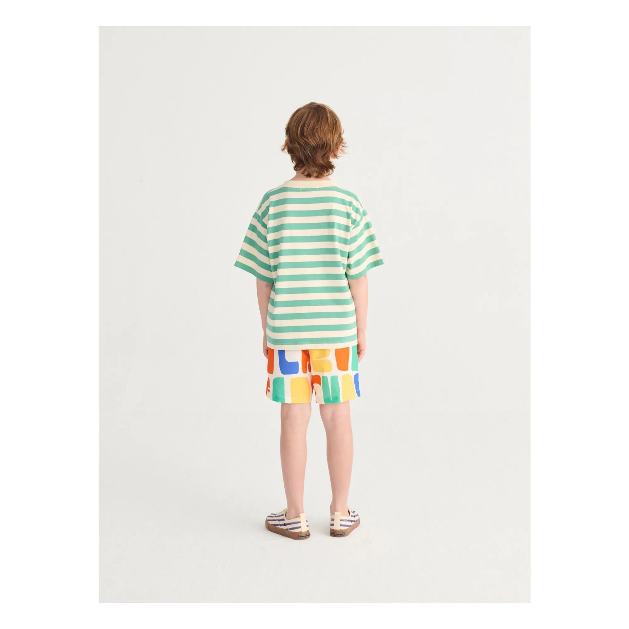 Bobo Choses - Camiseta de rayas Bobo Choses | Verde