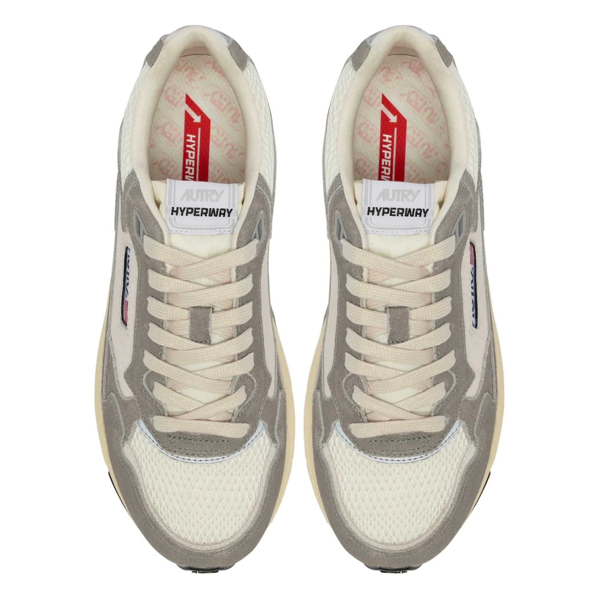 Autry - Zapatillas Hyperway de Ante Bicolor | Gris