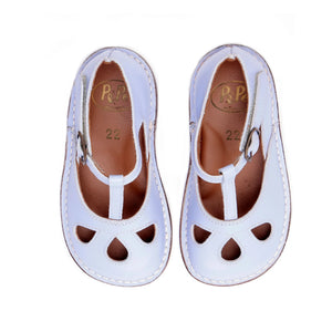 Pèpè - Zapatos con raspaduras | Azul cielo