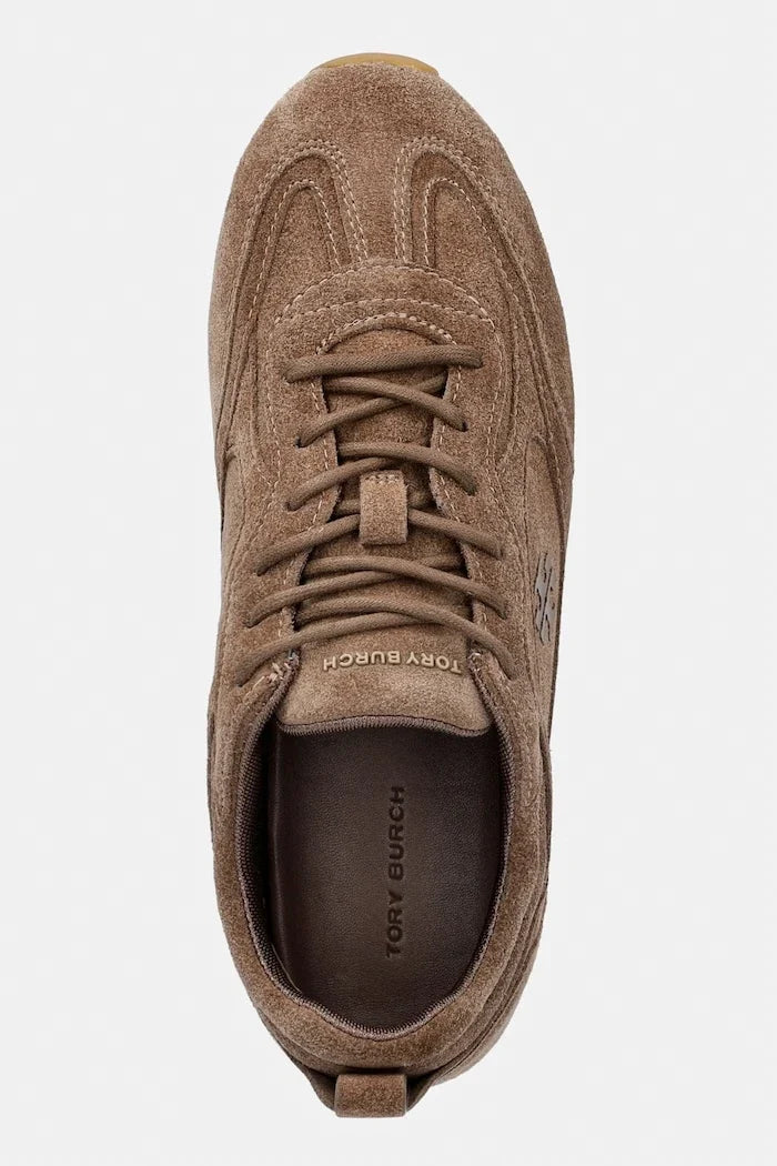 Zapatillas deportivas de mujer de ante Field Sneaker de Tory Burch
