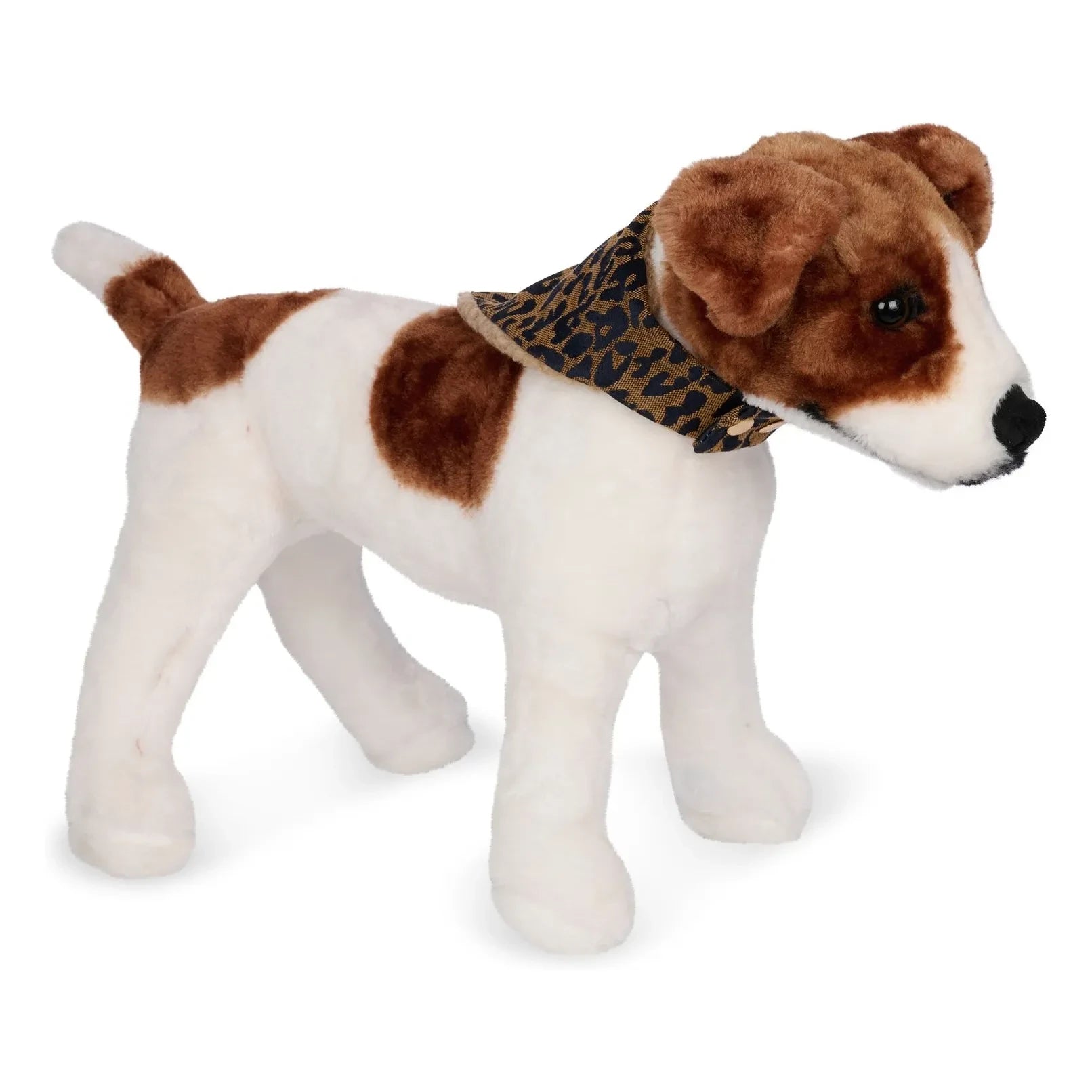 Caramel & Cie - Bandana de perro leopardo | Marrón