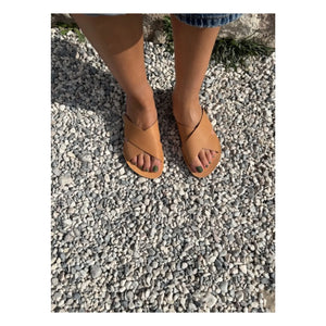 Théluto - Pantufla Gaelle | Camel