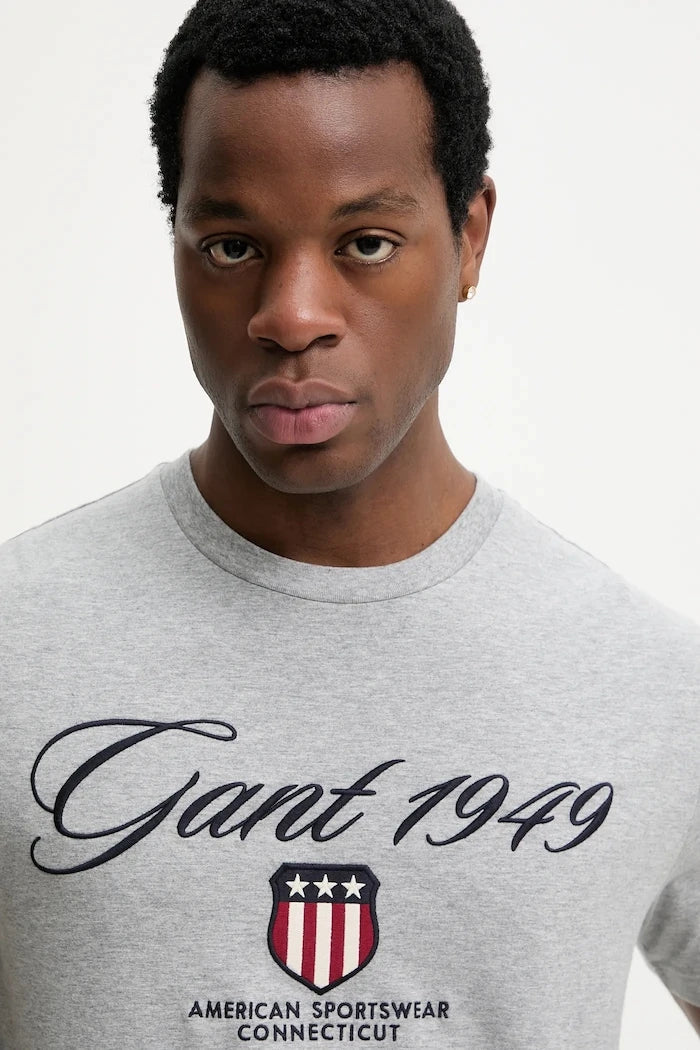Camiseta de algodón Gant