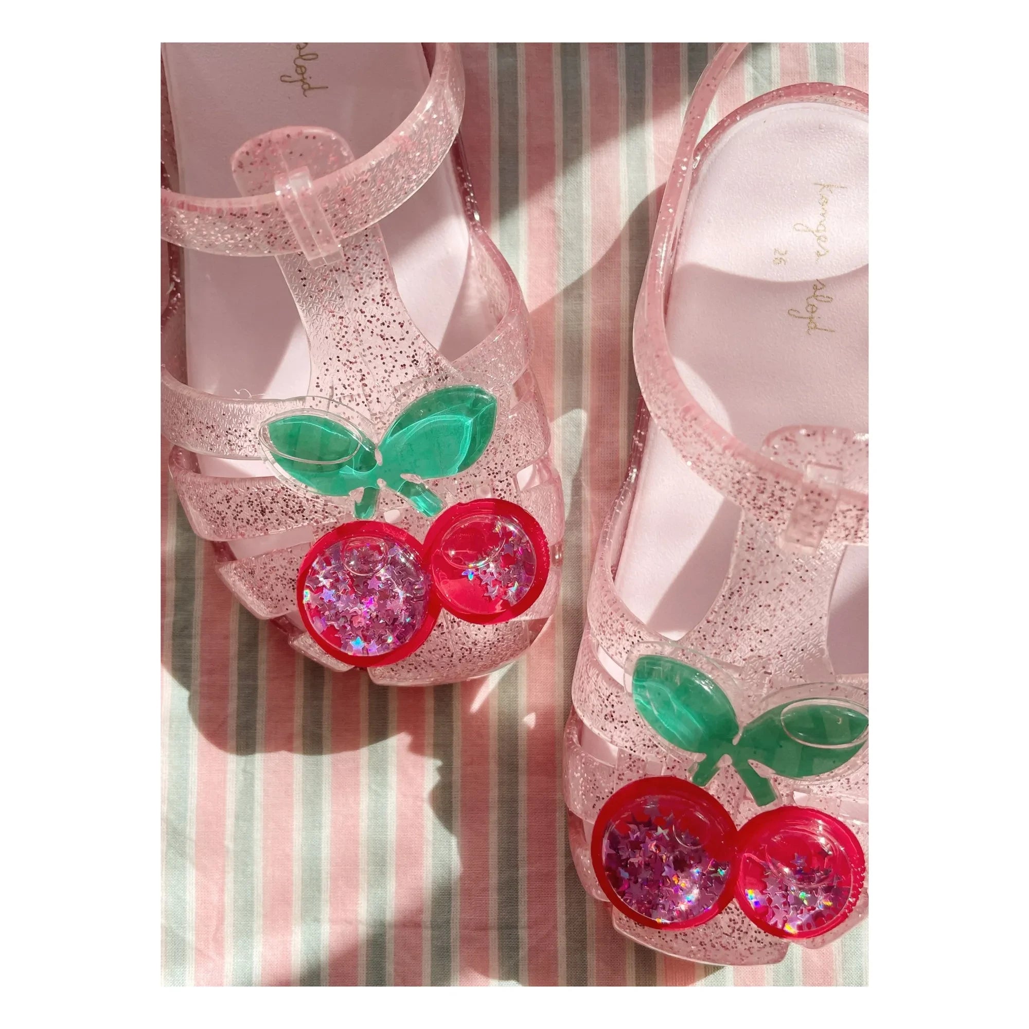 Konges Sløjd - Sandalias Lilo Cerises | Rosa claro