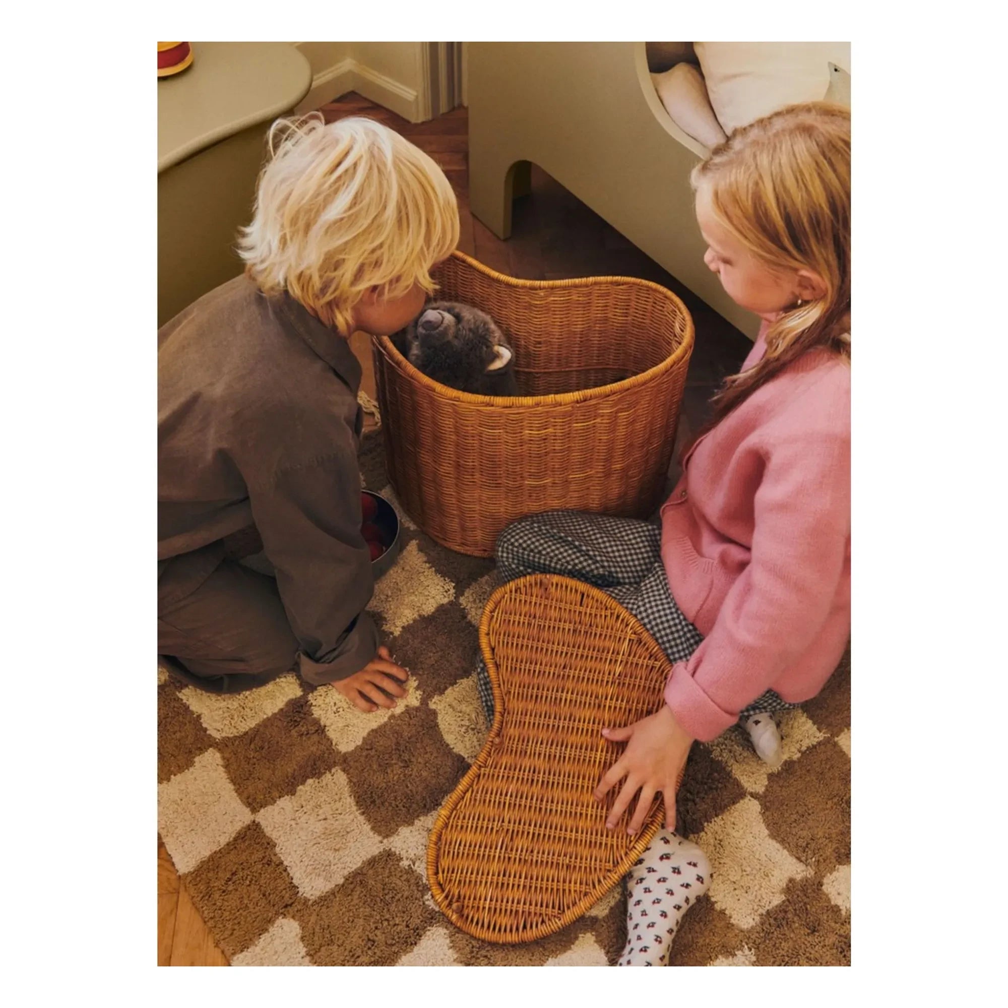Ferm Living Kids - Alfombras Mara | Marrón