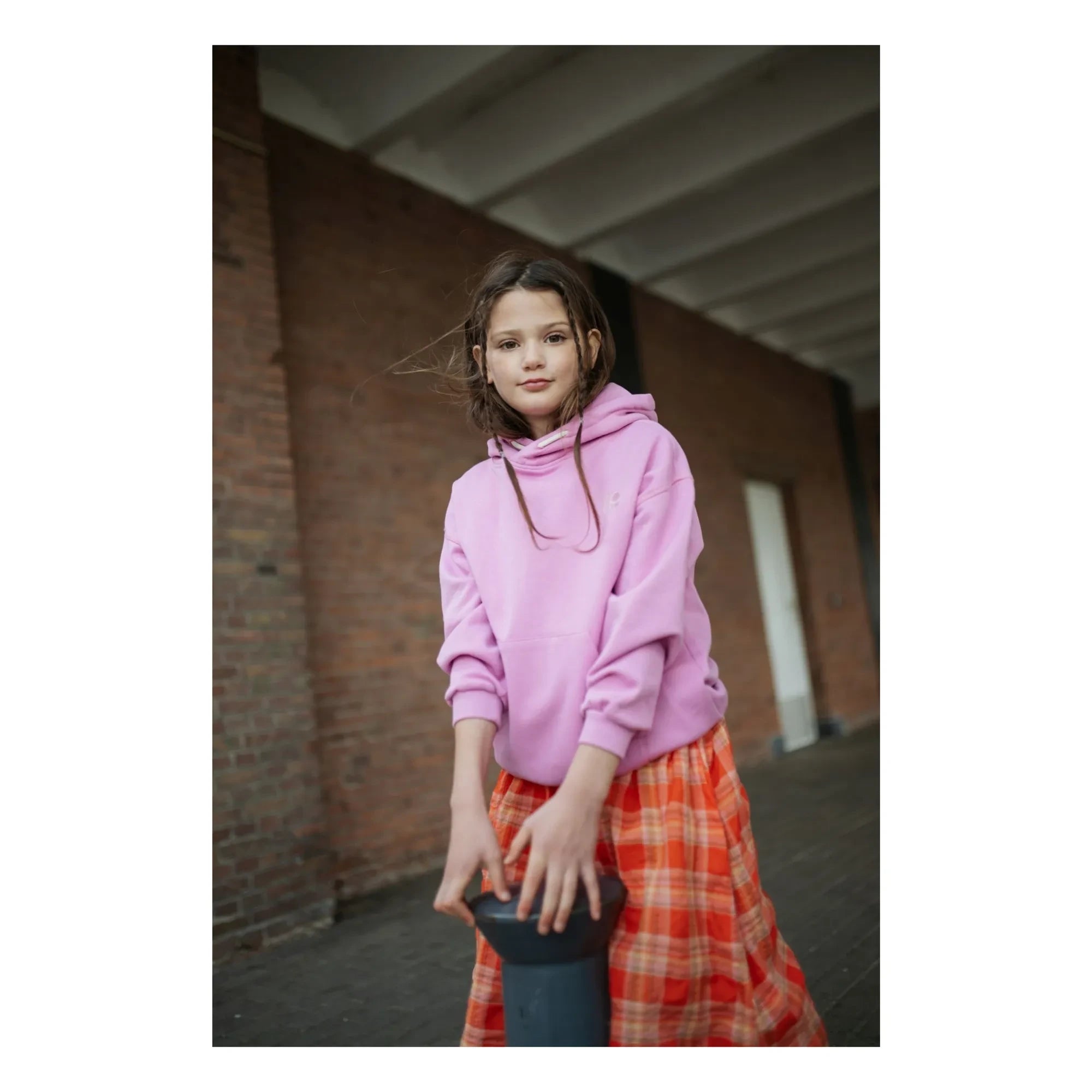 Repose AMS - Vestido Elbise Smocked a Cuadros | Coral