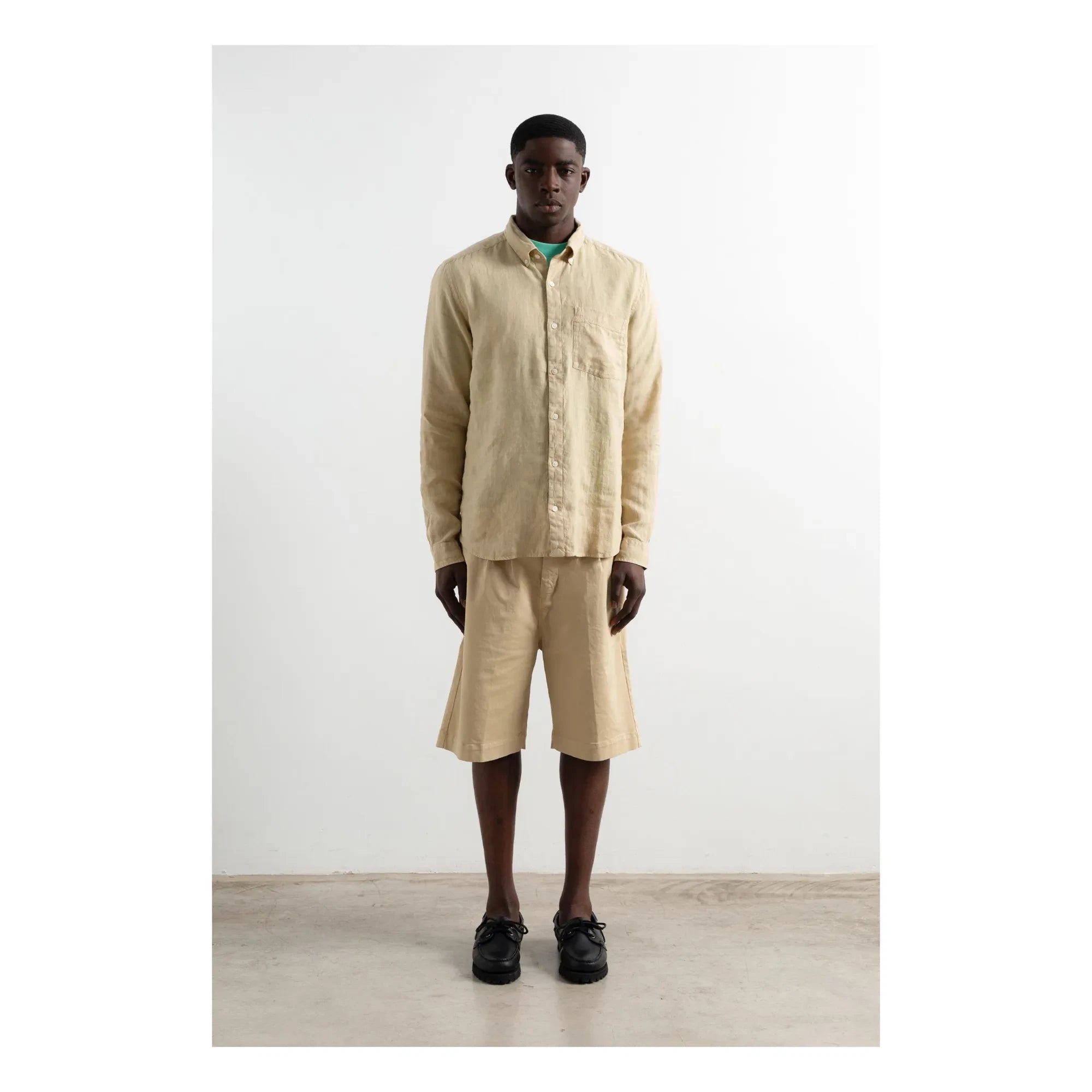 Edmmond Studios - Camisa de lino | Beige