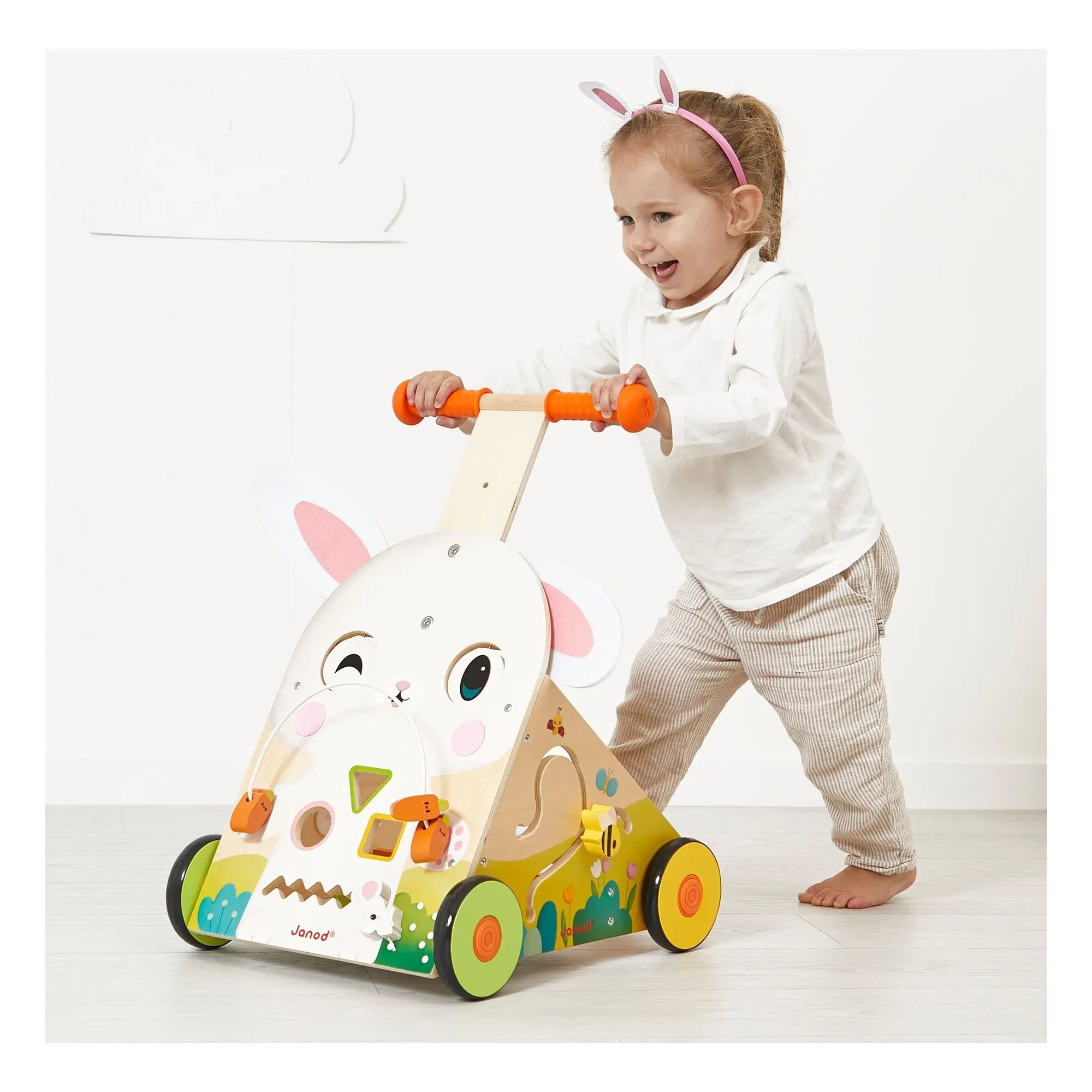 Janod - Carrito de conejo