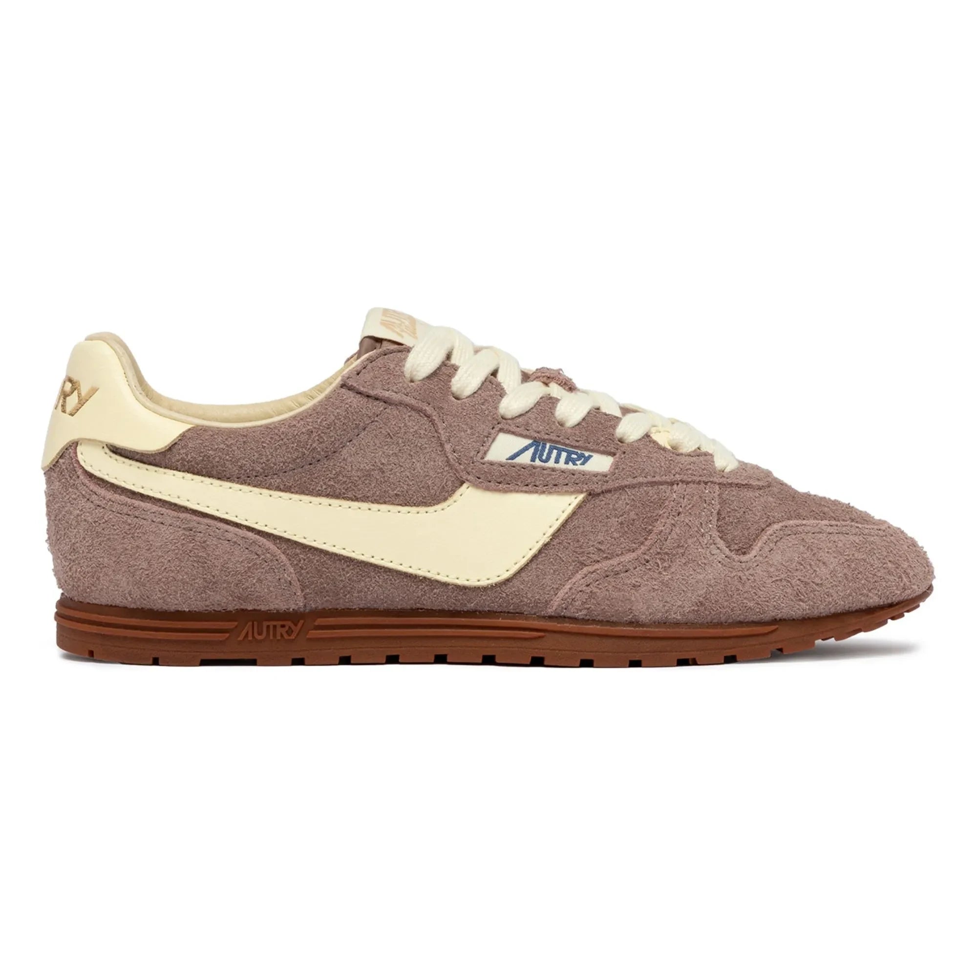 Autry - Windspin Low Zapatillas de Baloncesto Bicolor de Ante y Piel | Rosa Polvo