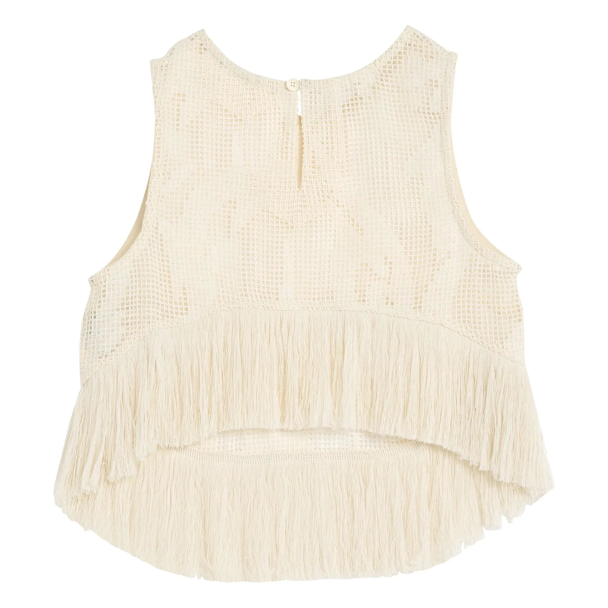 OAS - Top de punto Tribal Aurora | Crudo
