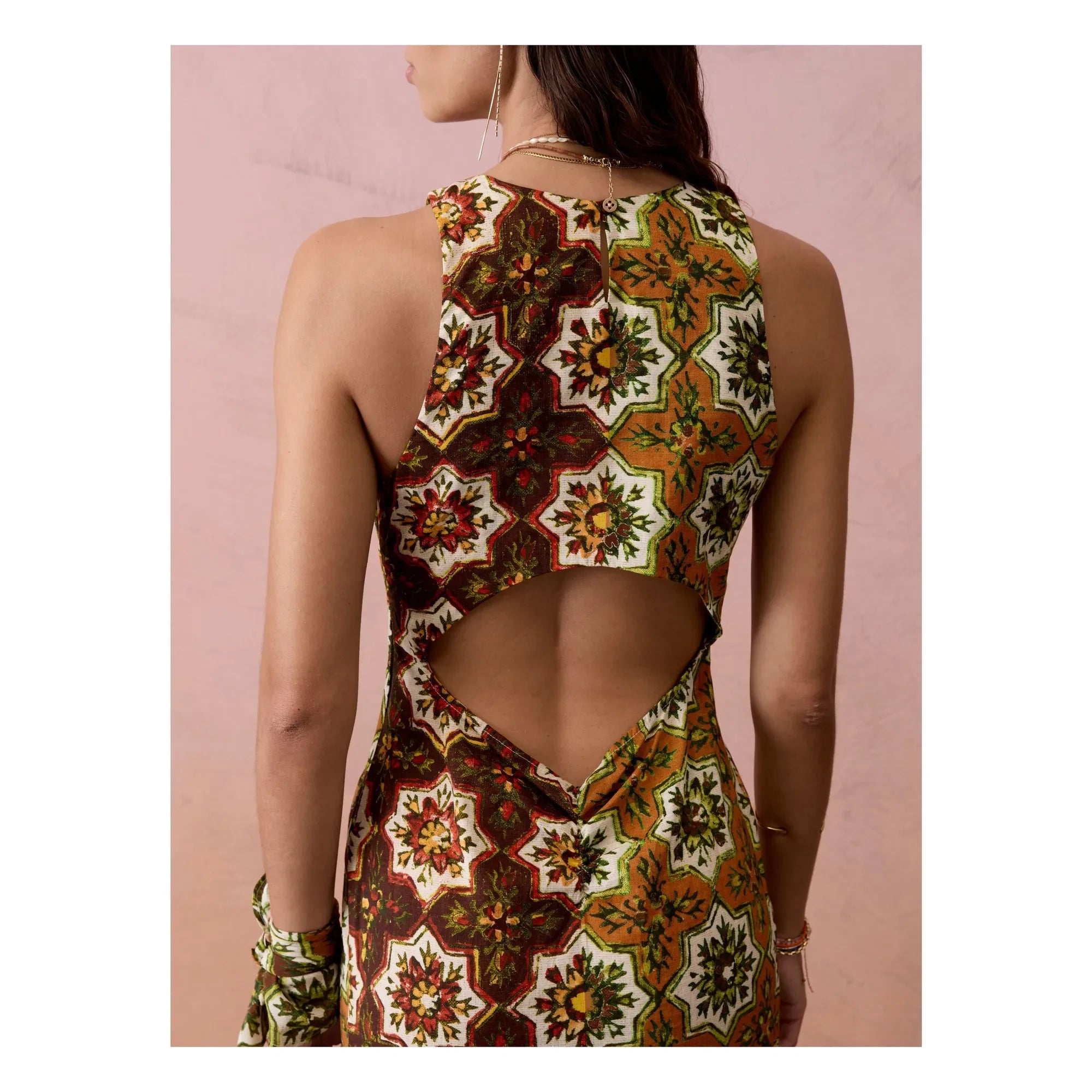 Boteh - Vestido Alhambra | Ocre