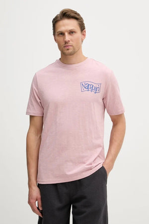 Camiseta de algodón para hombre Napapijri S-ELIOR
