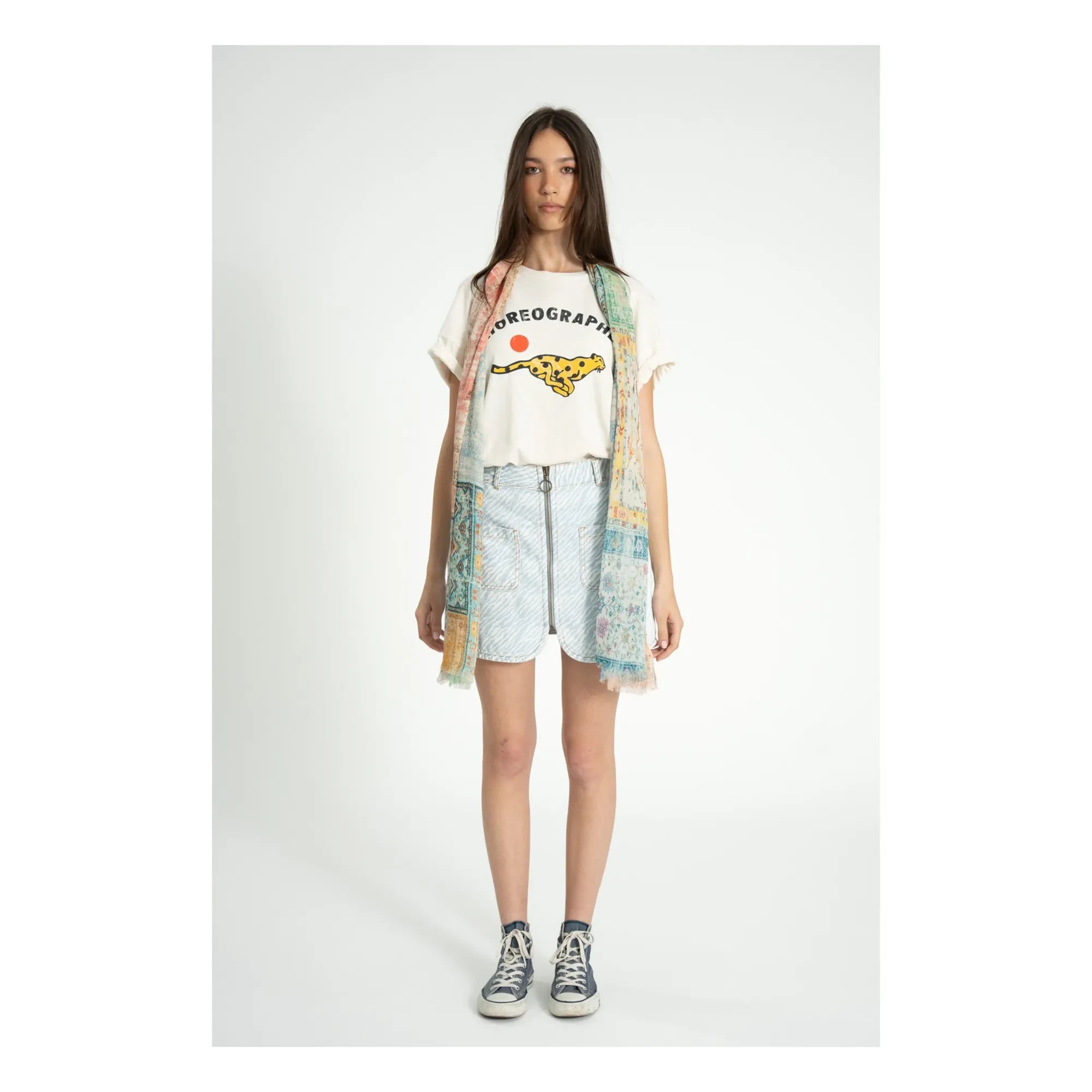 Sisters Department - Marta Keten y camiseta de algodón | Crudo
