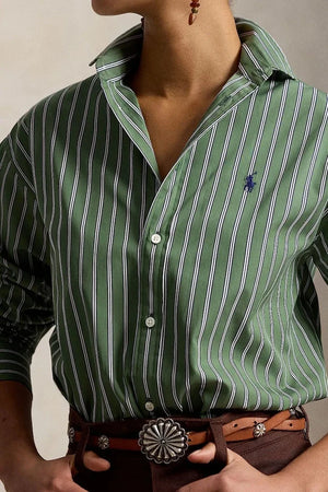 Polo Ralph Lauren Camisa de algodón para mujer