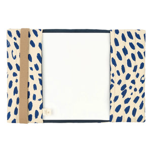 Nobodinoz - Funda para cartilla de nacimiento Hyde Park Leonie | Azul