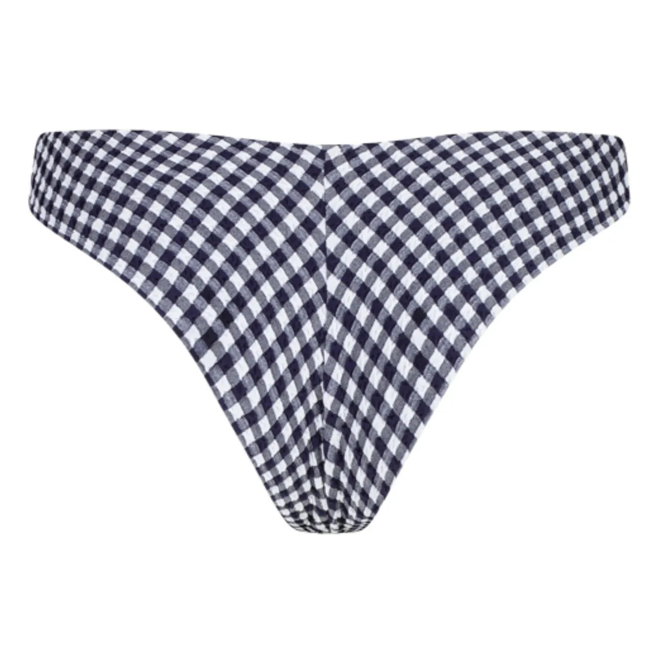 Anja Paris - Parte inferior de bikini Le Canon Vichy | Azul marino