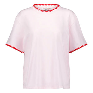 Elise Chalmin - Loicia Pamuk Camiseta | Rosa