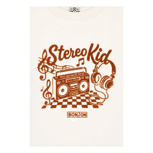 Bonton - Sweat Smile Stereokid | Ecru