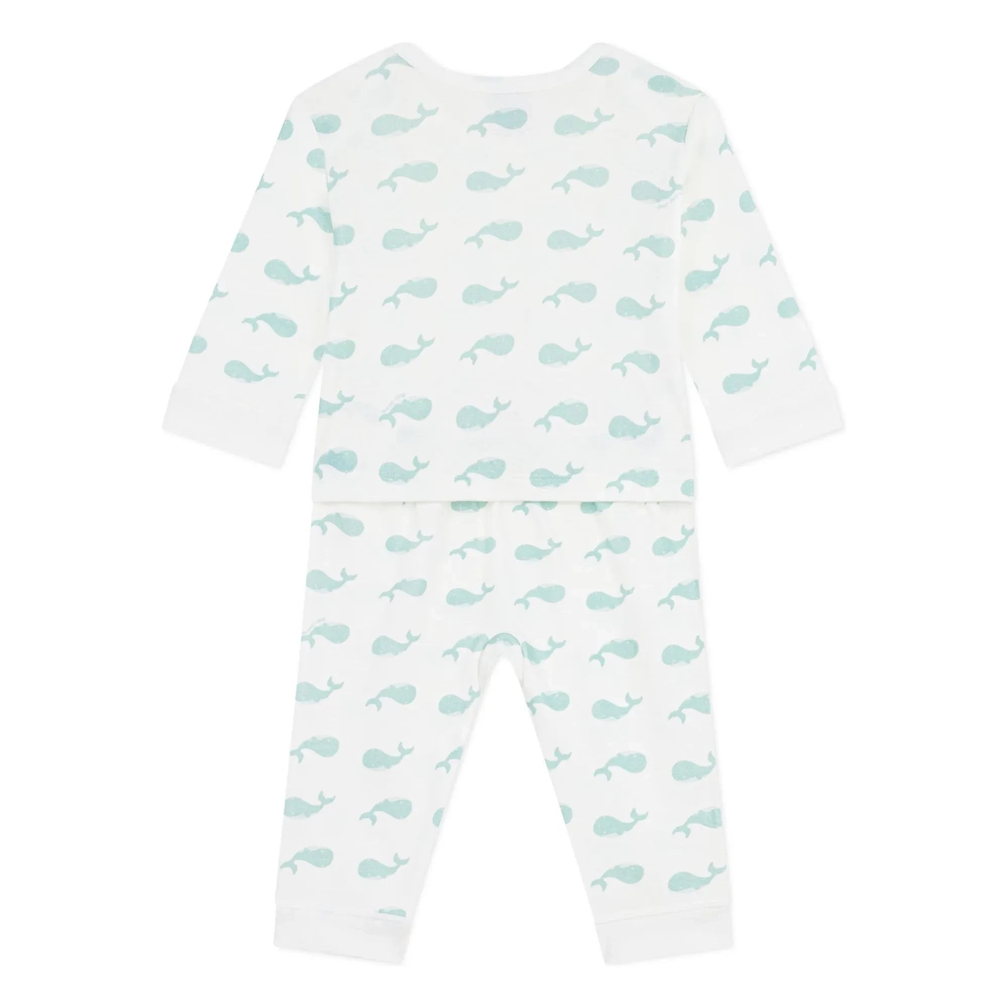 Petit Bateau - Pijama Whale Sleep Well | Crudo