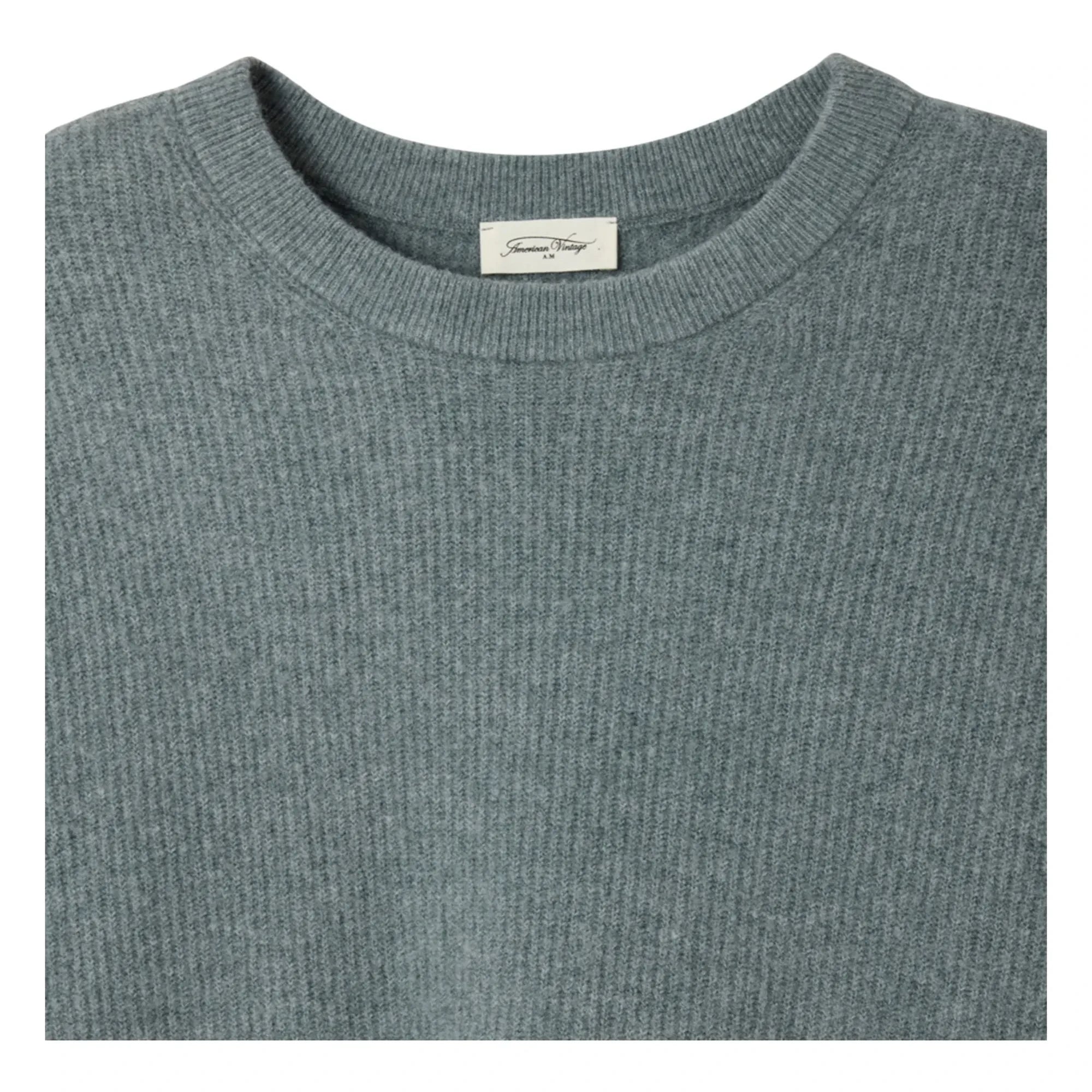 American Vintage - Jersey de cuello redondo | Granito