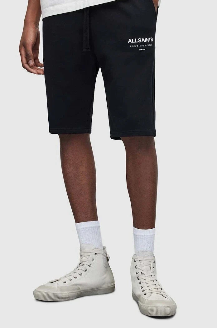 AllSaints UNDERGROUND SWEATSHO Pantalones cortos de algodón
