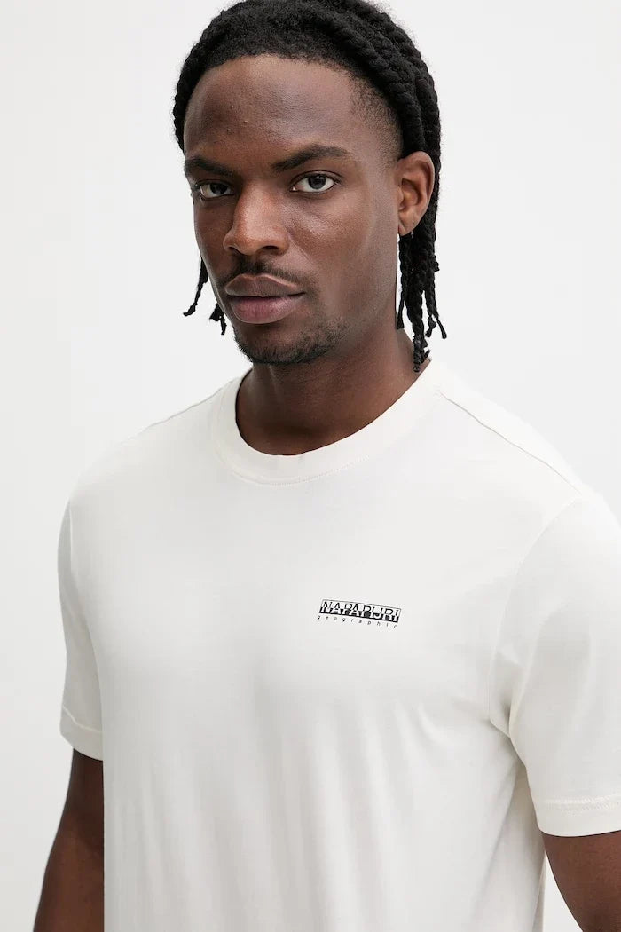 Camiseta de algodón Napapijri FLINT