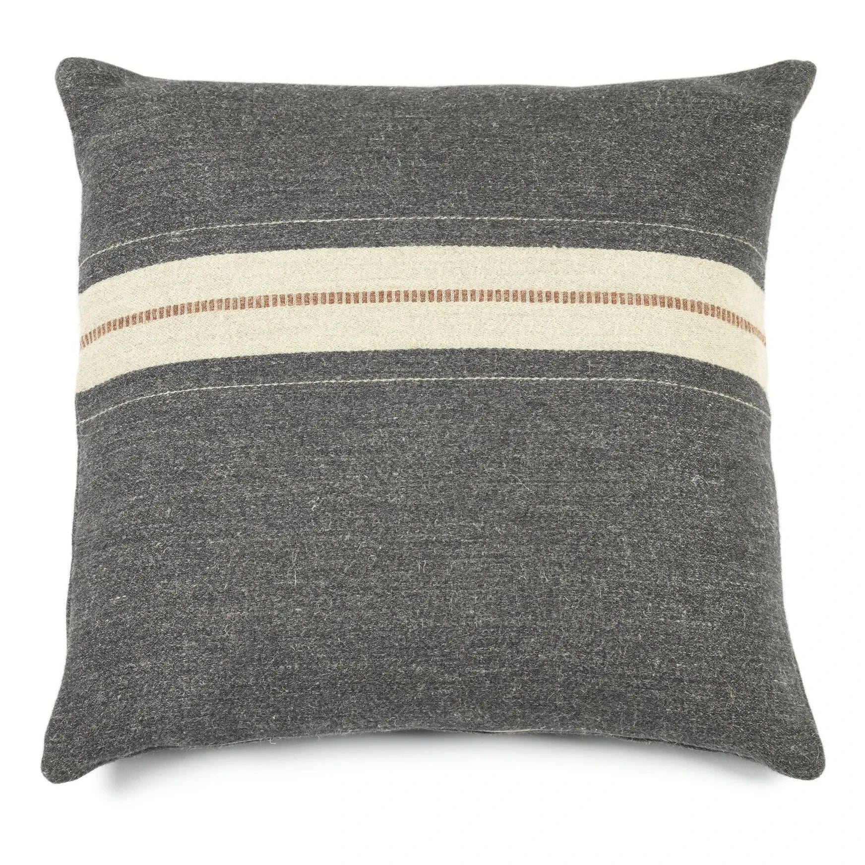 Funda de almohada Luc de Libeco - 63 x 63 cm | Gris