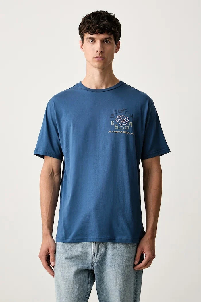 Camiseta de algodón para hombre Scotch & Soda