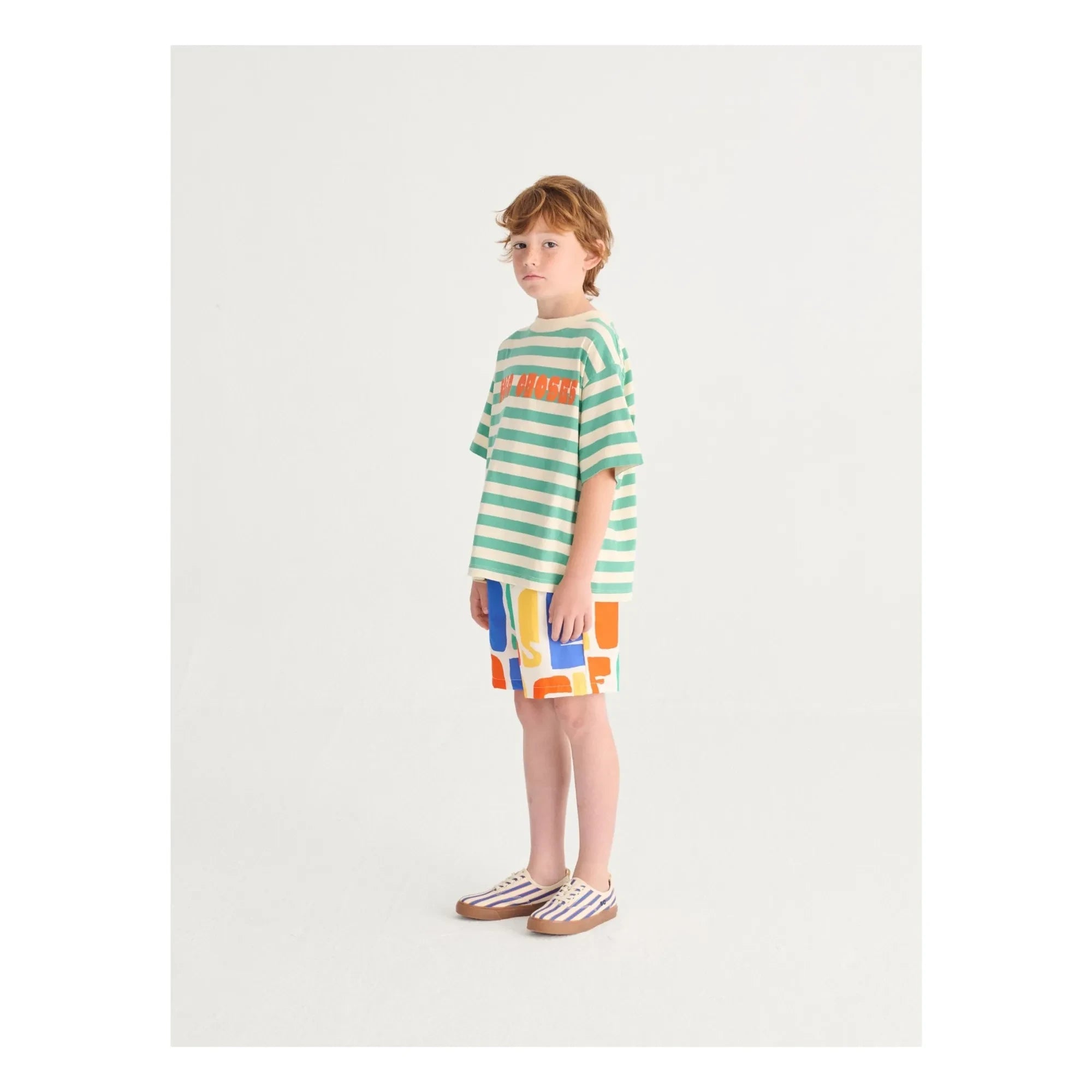 Bobo Choses - Camiseta de rayas Bobo Choses | Verde