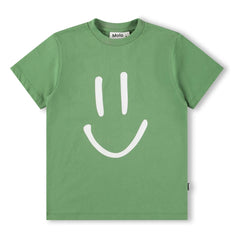 Molo - Camiseta de algodón orgánico Roxo Smile | Verde