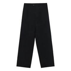 Cordera - Pantalón de lana virgen de sastrería nueva | Negro