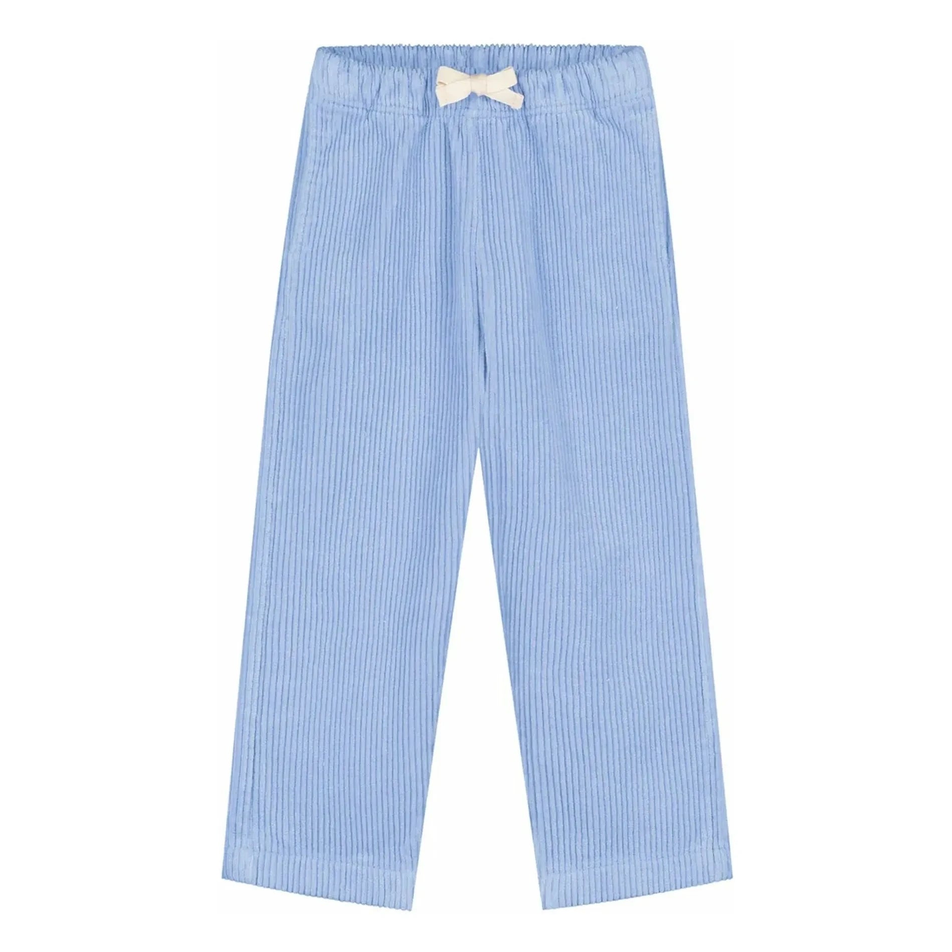 Yuki - Pantalones de pana orgánicos | Azul claro
