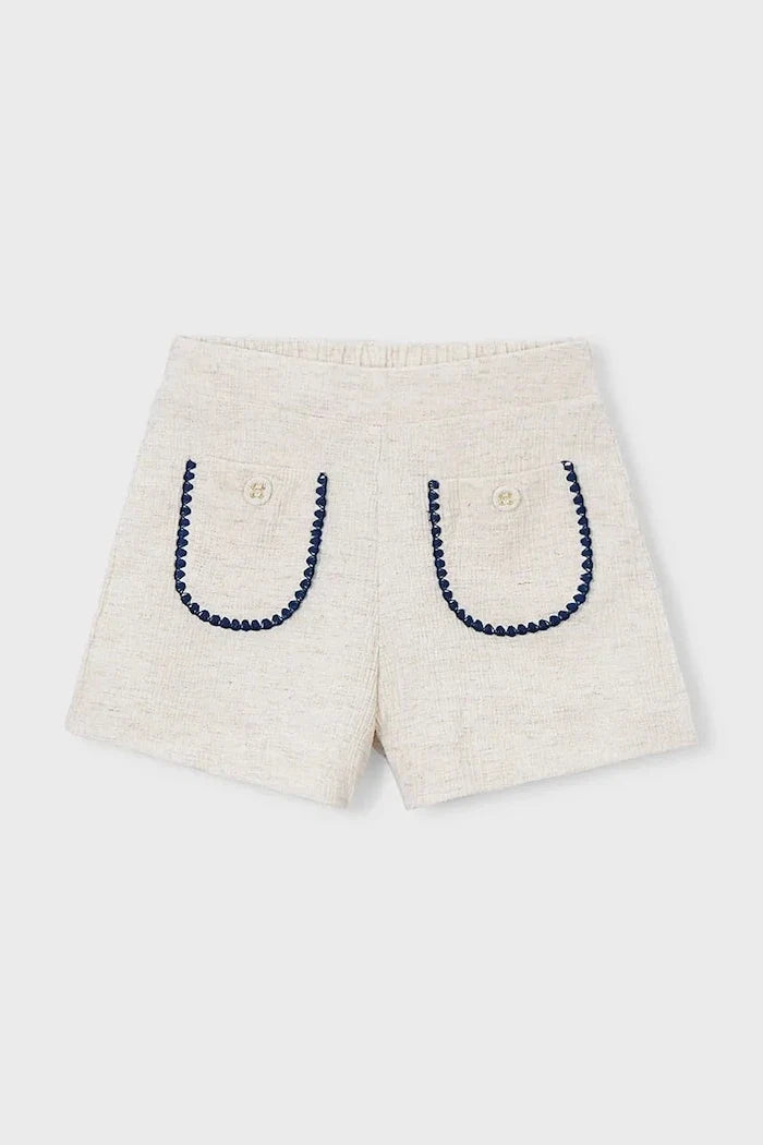 Pantalones cortos de lino infantiles Mayoral