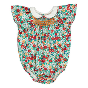 Loir - Mono estampado floral Bilbao | Blanco