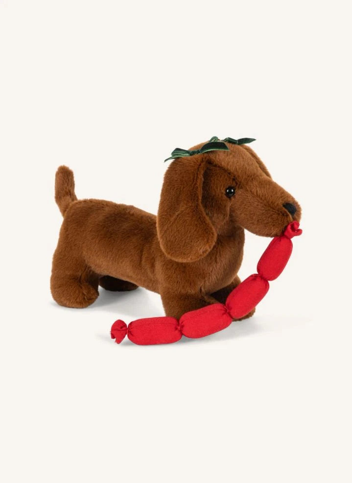 Konges Sløjd - Peluş Köpek | Kahverengi
