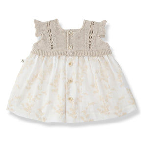 1+ in the family - Vestido Bordado Soana | Crudo