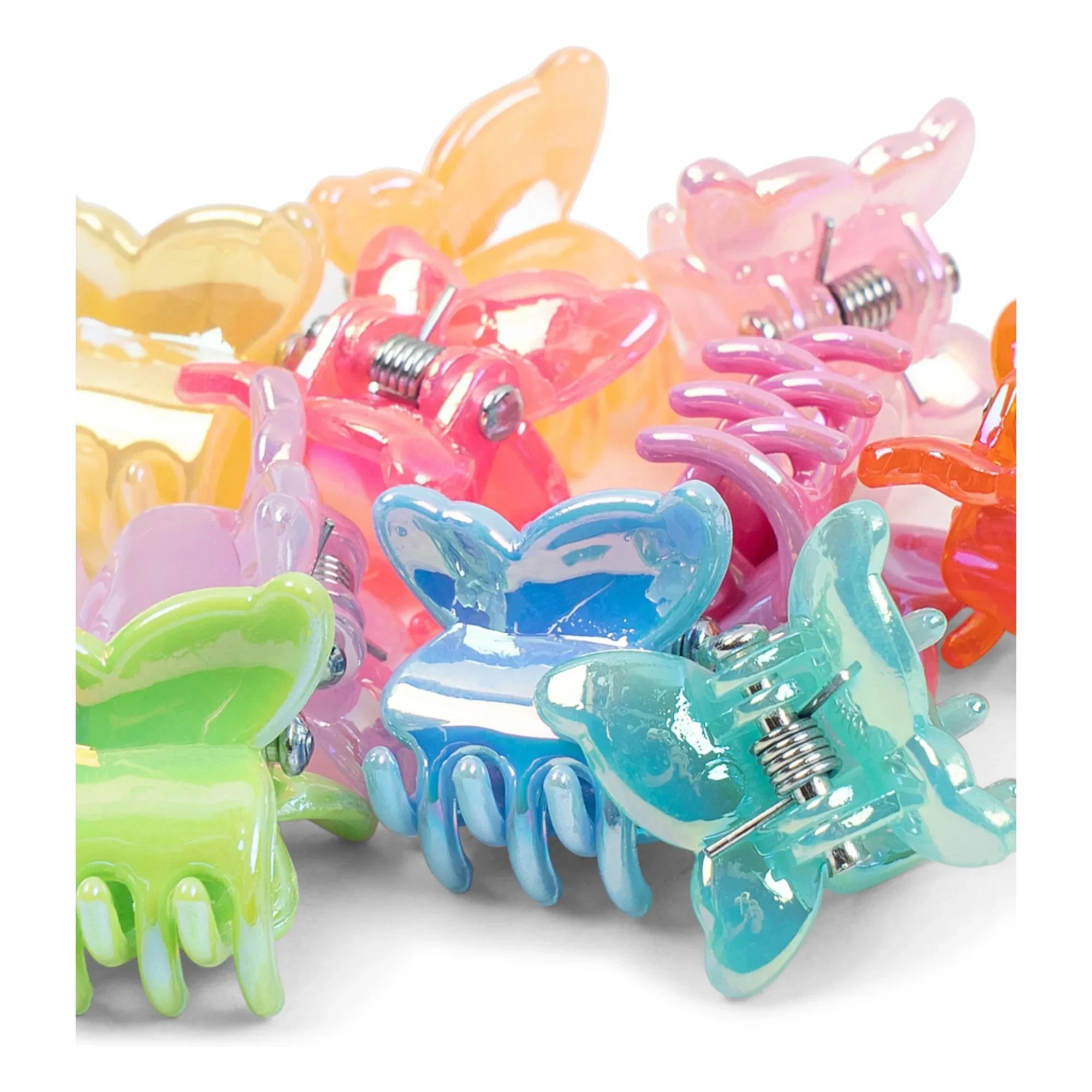 Konges Sløjd - Set de mini pinzas de mariposa de 10 unidades | Rosa