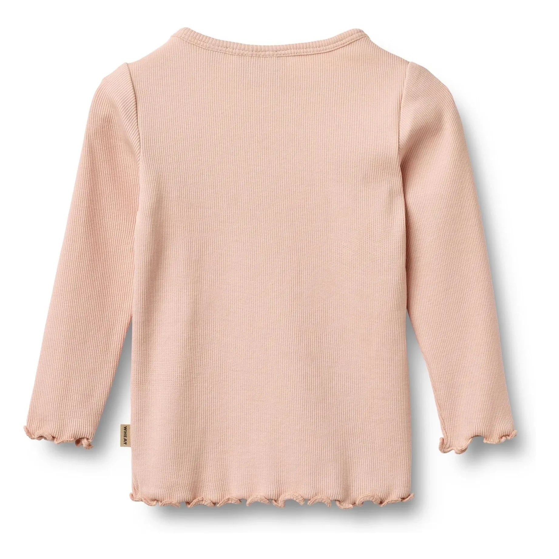 Trigo - Camiseta de algodón orgánico Ida | Rosa pálido