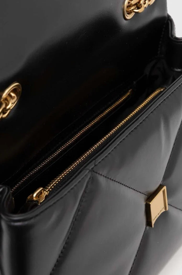 Bolso de cuero acolchado Kira Diamond de Tory Burch