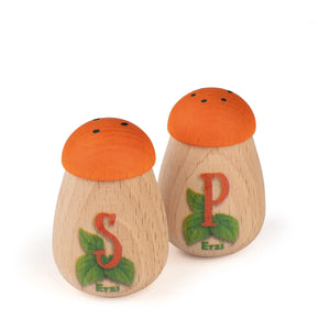 Erzi - Saleros y pimenteros de madera de juguete