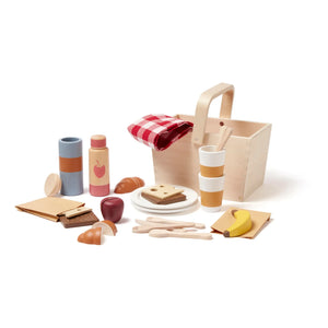 Kid's Concept - Cesta de Picnic de Madera