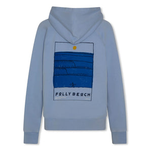 AO76 - Sudadera Clyde Folly de algodón reciclado | Azul Claro