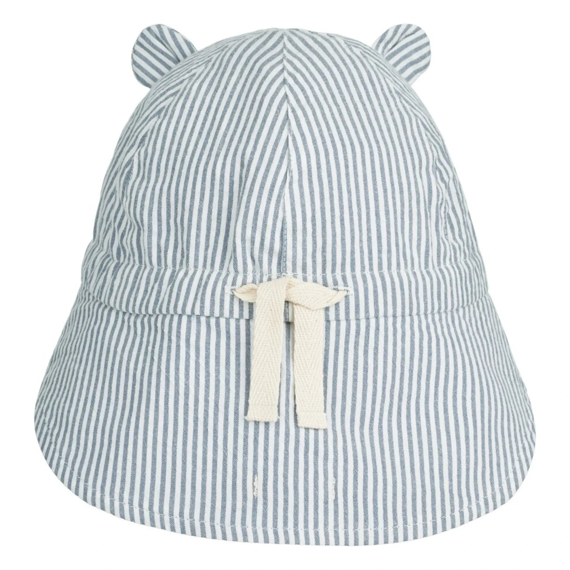 Liewood - Sombrero de Algodón Orgánico Anti-UV Reversible Gorm | Azul