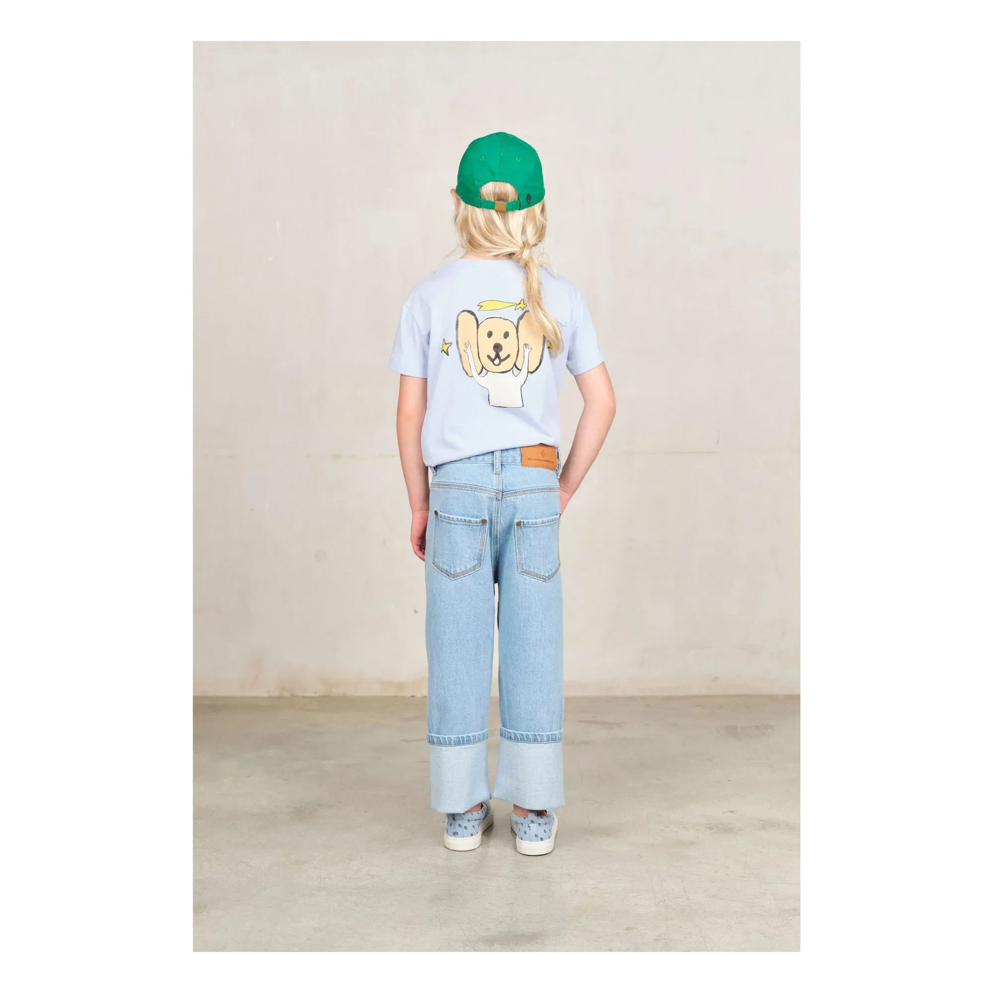 The Animals Observatory - Rooster Logo T-shirt | Açık Mavi