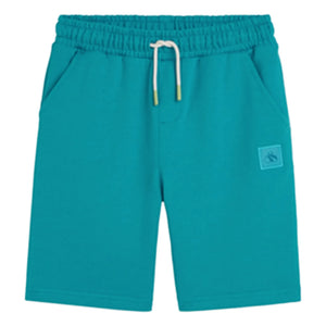 Scotch & Soda - Shorts Jogger con Insignia de Logotipo de Algodón Orgánico | Azul Laguna