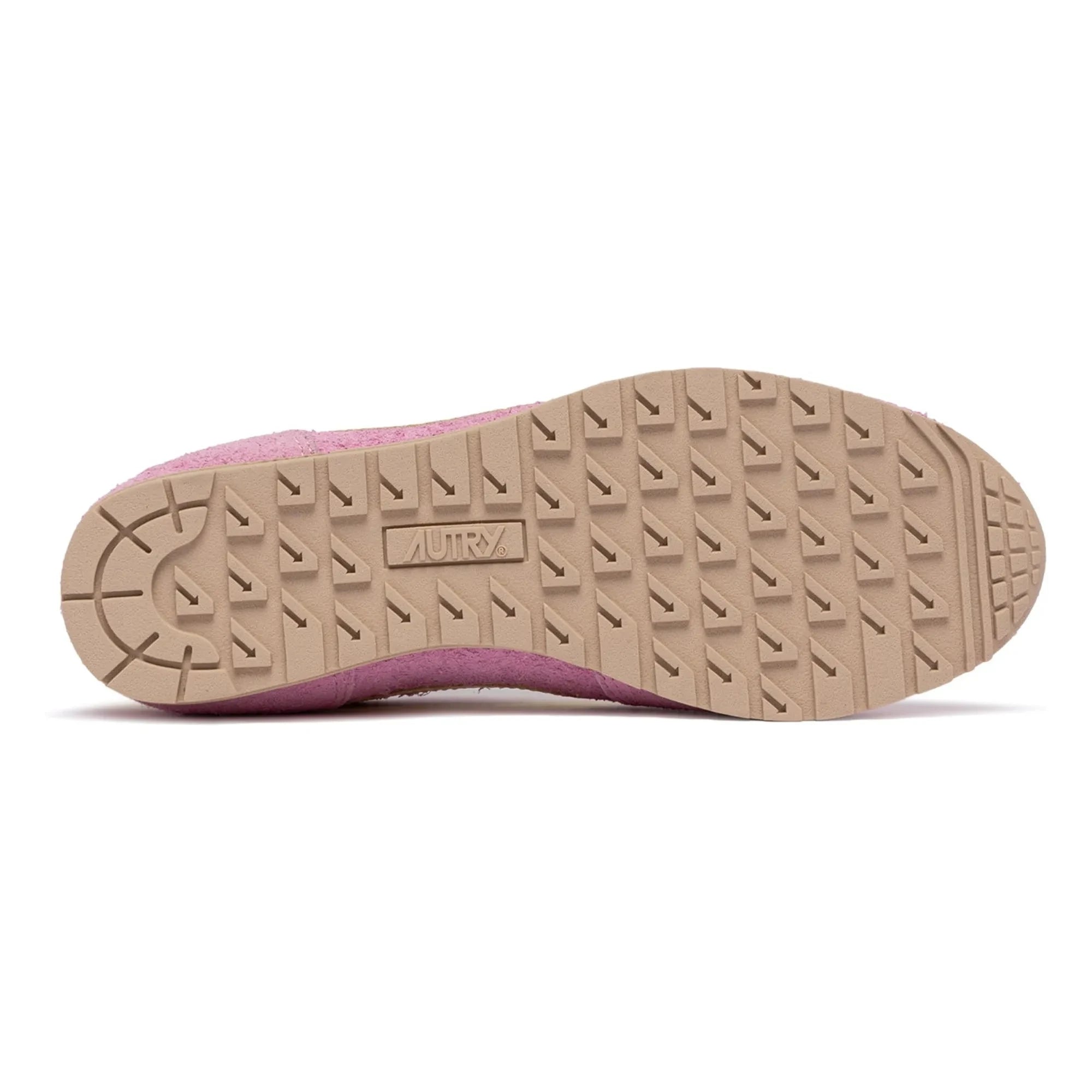 Autry - Zapatillas deportivas Windspin Low de ante y piel bicolor | Rosa
