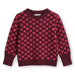 Fliink - Jersey Janie Hearts | Burdeos