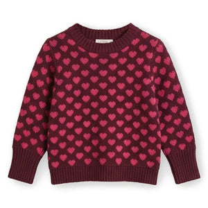 Fliink - Jersey Janie Hearts | Burdeos